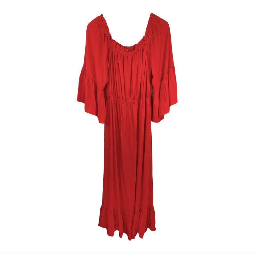 ASOS Maternity Red Maxi Dress